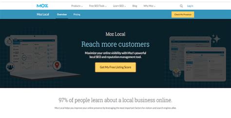 moz local pricing|Moz Local Software Reviews, Demo & Pricing .